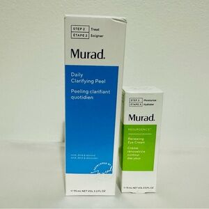 Murad Daily Clarifying Peel and Eye Cream Set - Blue and Green